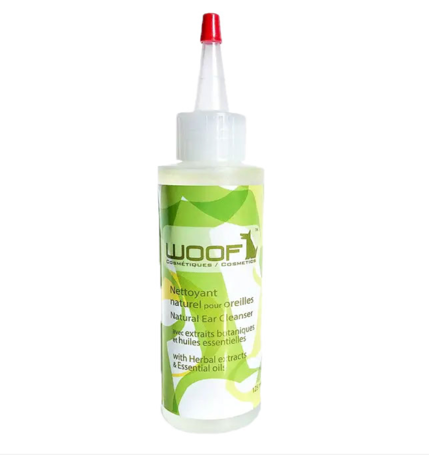WOOF - Nettoyant naturel pour oreilles - Énergie canine Estrie