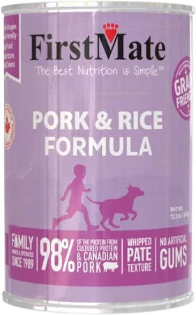 FIRSTMATE Conserve Porc & Riz 345g